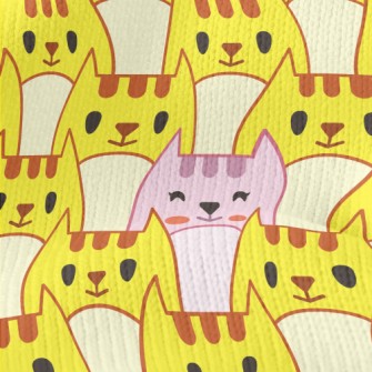 There Is A Pink Cat Among Yell Stretch Jersey