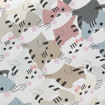 Couple Of Cats Midweight Cotton Poplin