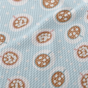 Hot Cute Marshmallow Cup Birdseye Piqué