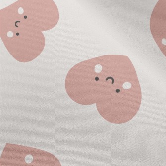 Smiling Happy Love Heart Chiffon