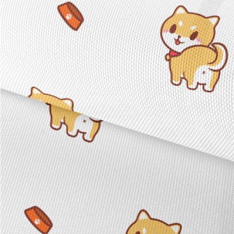 Cute And Playful Shiba Inu Waterproof Oxford
