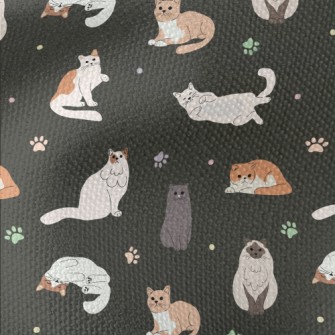 Relaxed And Comfortable Cat Waterproof Canvas