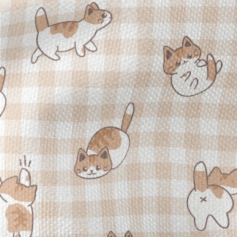 Cute And Lively Cat Waterproof Canvas