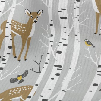 Realistic Forest Sika Deer Terry