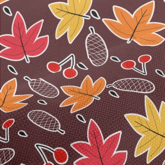 Color-changing Maple Leaves An Performance Linen