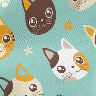 Cute And Charming Cat Standard Corduroy