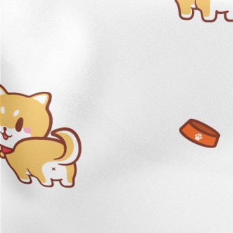 Cute And Playful Shiba Inu Stretch Ponte
