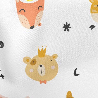 Cute Animal Heads Stretch Ponte