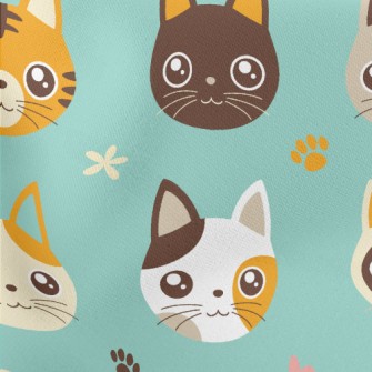 Cute And Charming Cat Stretch Ponte