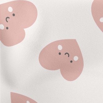 Smiling Happy Love Heart Stretch Ponte