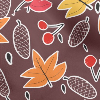 Color-changing Maple Leaves An Micro Fleece