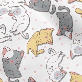Relaxing Time Cat Micro Fleece