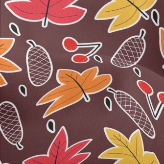 Color-changing Maple Leaves An Lightweight Performance Linen