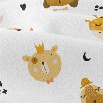 Cute Animal Heads Modern Jersey
