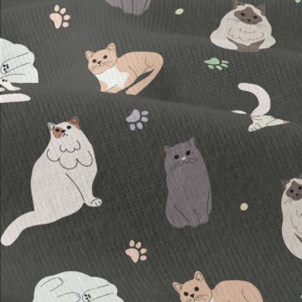 Relaxed And Comfortable Cat Modern Jersey