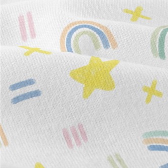 Graffiti Rainbow Stars Modern Jersey