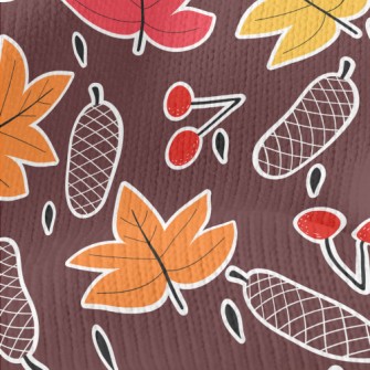 Color-changing Maple Leaves An Stretch Jersey