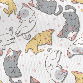 Relaxing Time Cat Stretch Jersey