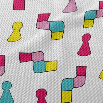 Tetris Little People Birdseye Piqué