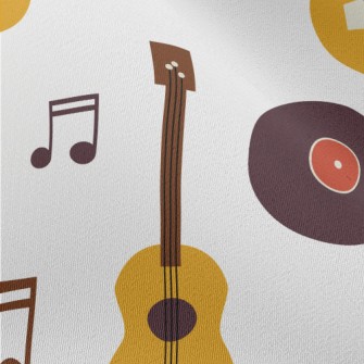 Guitar Vinyl Records Chiffon