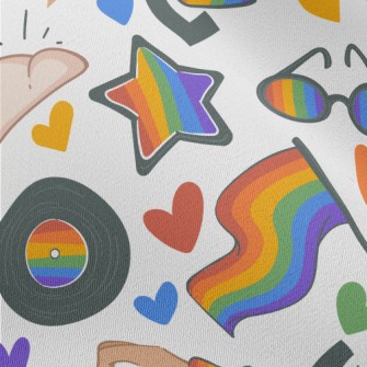 World Rainbow Day Of Love Chiffon