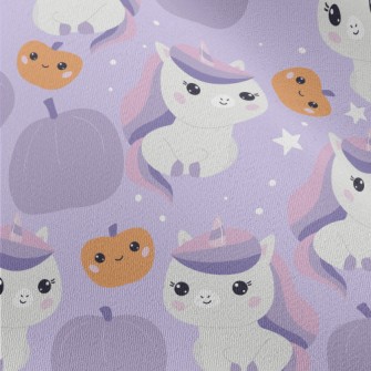 Elegant Unicorn Pumpkin Chiffon