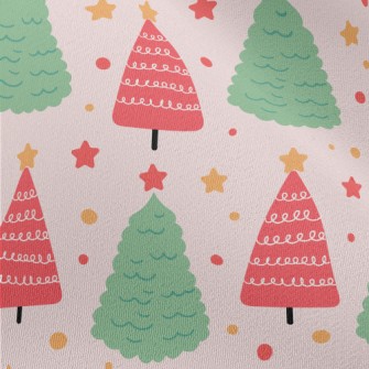 Cute Christmas Tree Chiffon