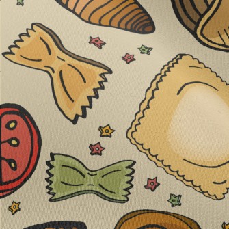 Variety Of Italian Pasta Chiffon