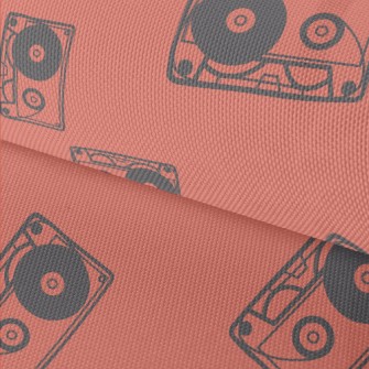 Retro Cassettes Waterproof Oxford