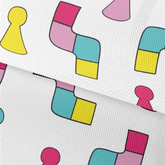 Tetris Little People Waterproof Oxford
