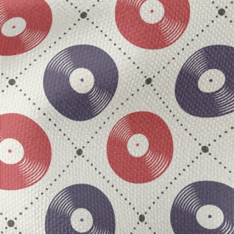 Retro Vinyl Records Waterproof Canvas