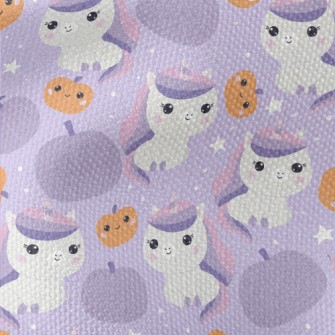 Elegant Unicorn Pumpkin Waterproof Canvas
