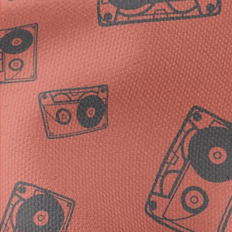 Retro Cassettes Waterproof Canvas