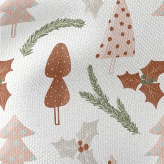 Christmas Tree Chocolate Waterproof Canvas