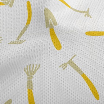 Gardening Shovel Rake Athletic Mesh Flat Back