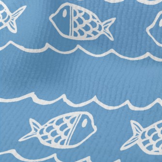 Striped Basket Fish Terry
