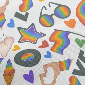 World Rainbow Day Of Love Performance Linen