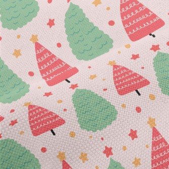 Cute Christmas Tree Performance Linen