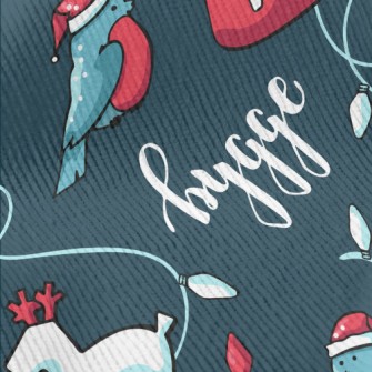 Christmas Bluebird Hot Cocoa Standard Corduroy