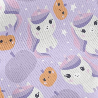 Elegant Unicorn Pumpkin Standard Corduroy