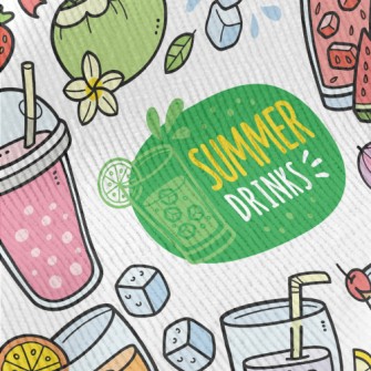 Summer Refreshing Fruit Drink Standard Corduroy