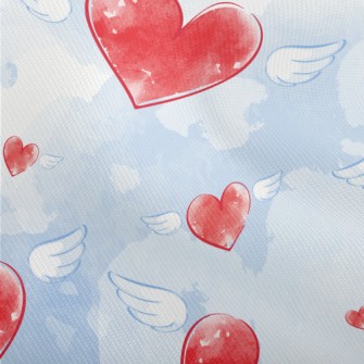 Watercolor Love Heart Wings Dobby