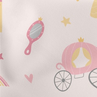 Pumpkin Carriage Princess Stretch Ponte