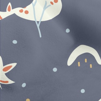 Forest Play Birds Micro Fleece