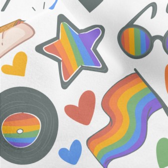 World Rainbow Day Of Love Micro Fleece