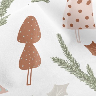 Christmas Tree Chocolate Micro Fleece