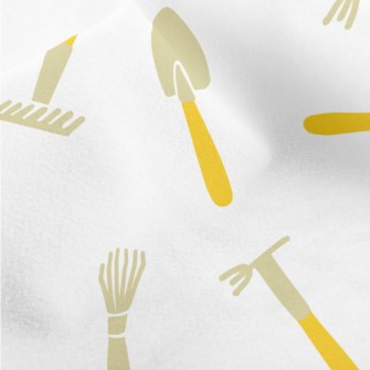 Gardening Shovel Rake Micro Fleece