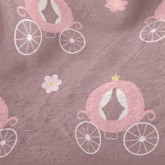 Classic Pumpkin Carriage Minky