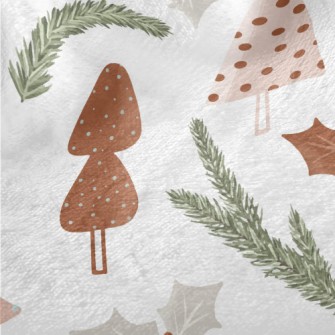 Christmas Tree Chocolate Minky