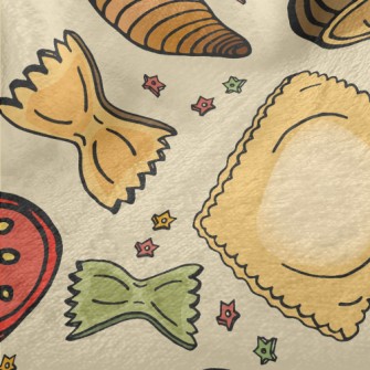 Variety Of Italian Pasta Minky